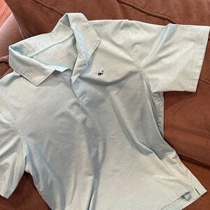 Vineyard Vines Soft Blue Kids Polo